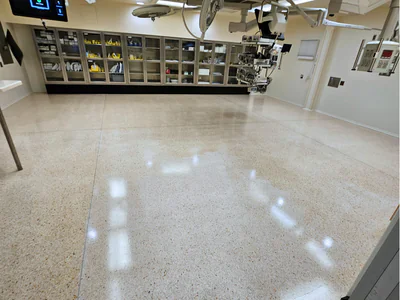 Specialty floor coatings for terrazzo surfaces